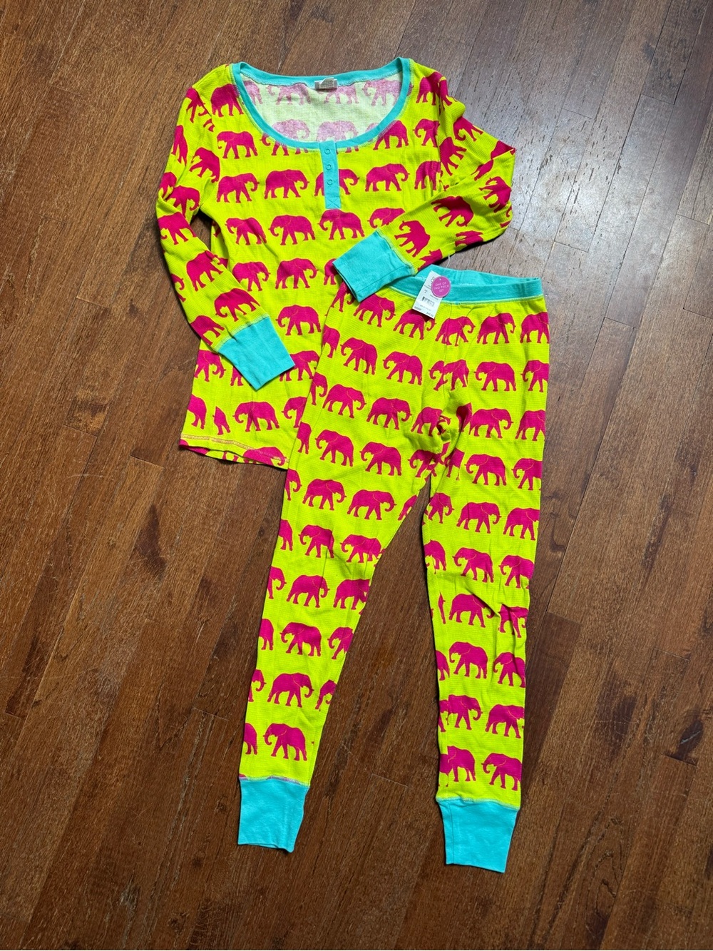 100% Cotton Elephant Pajamas